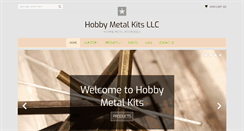 Desktop Screenshot of hobbymetalkits.com