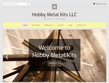 Tablet Screenshot of hobbymetalkits.com